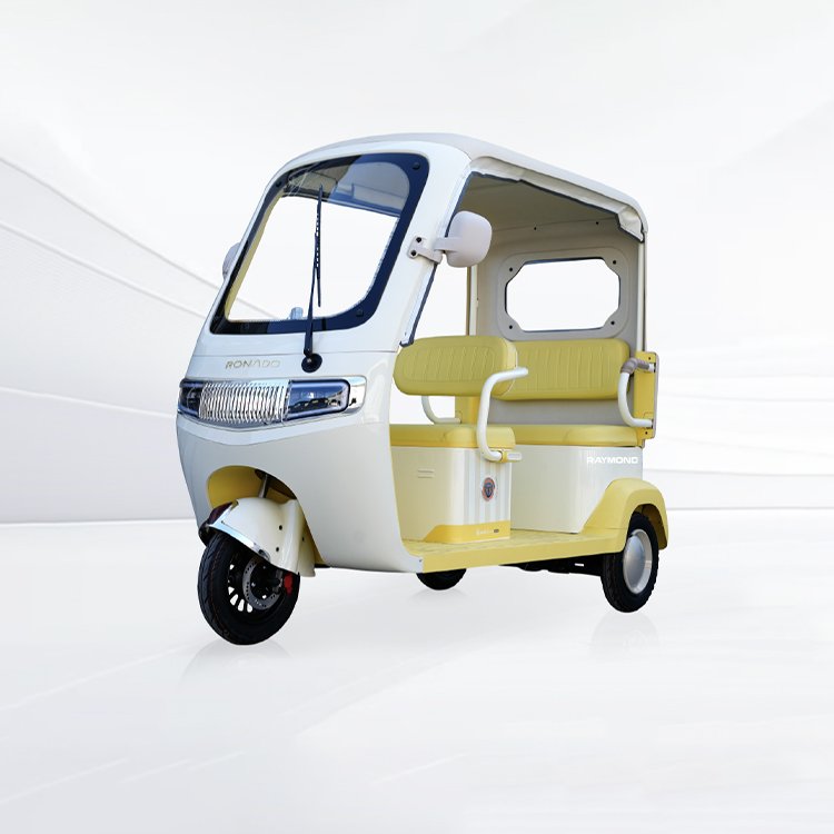 Zhanshen enclosed cabin electric passenger tricycle multi‑color 3‑wheel electric vehicle