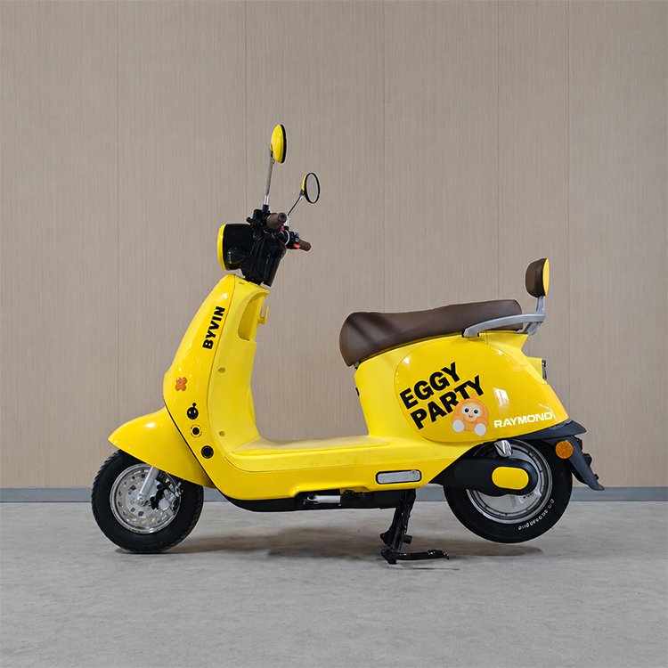 Dolphin cute style electric scooter 800W dual disc brake aluminum rim CKD wholesale export