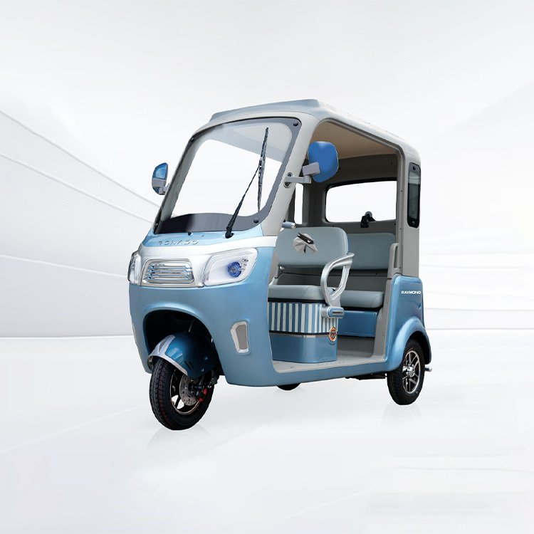 M9 Executive enclosed cabin electric passenger tricycle with solar panel multi‑color 3‑wheel vehicle