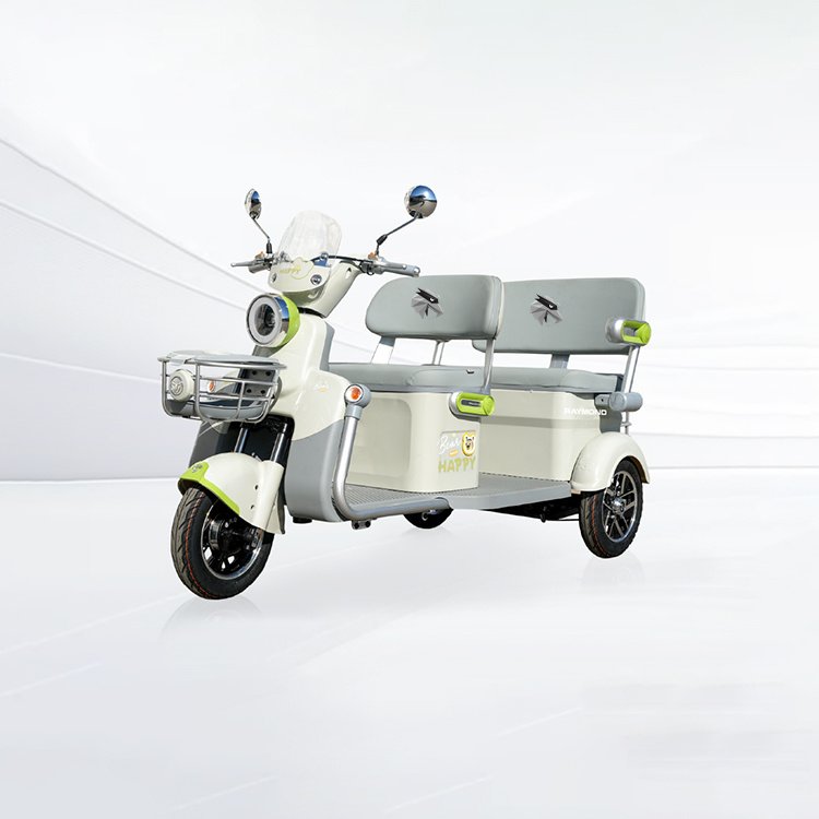 Land Rover leisure electric passenger tricycle two‑tone 3‑wheel electric vehicle