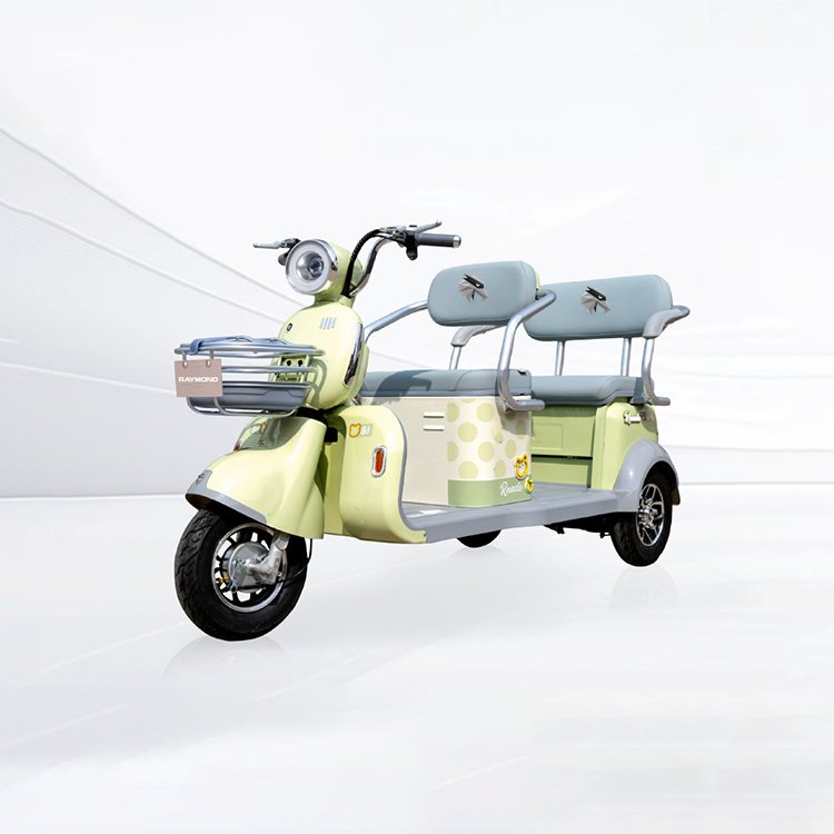 Feitian 8Pro leisure electric passenger tricycle dual‑tone 3‑wheel electric vehicle for B2B wholesale