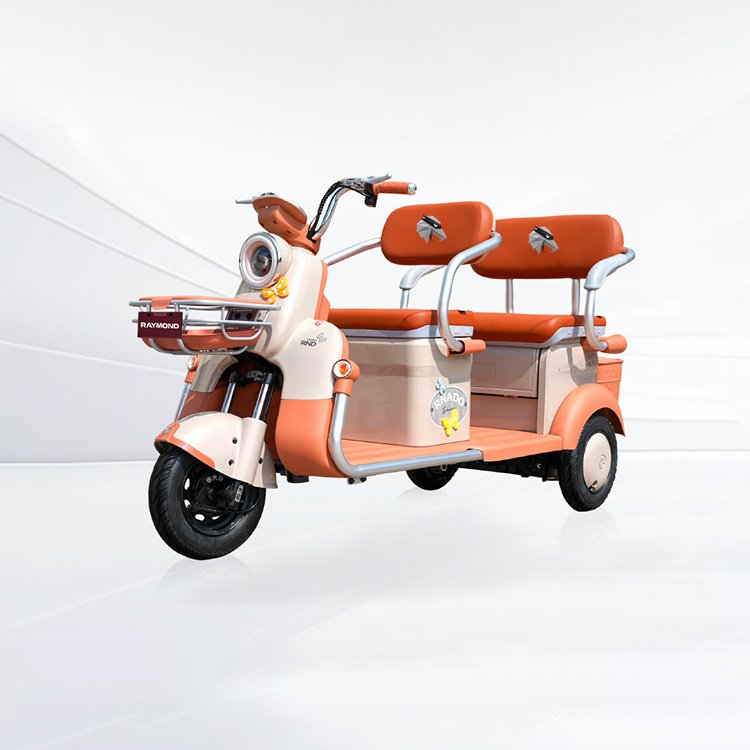 DM2 leisure electric passenger tricycle 3‑wheel vehicle for B2B wholesale OEM ODM