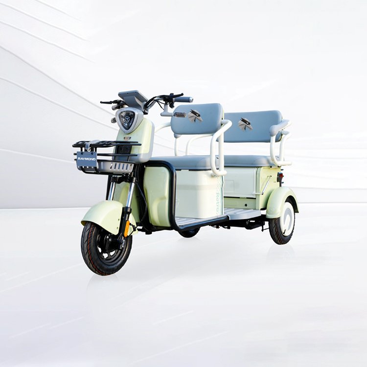 Huaguan 6Max leisure electric passenger tricycle 3‑wheel vehicle for B2B wholesale OEM ODM